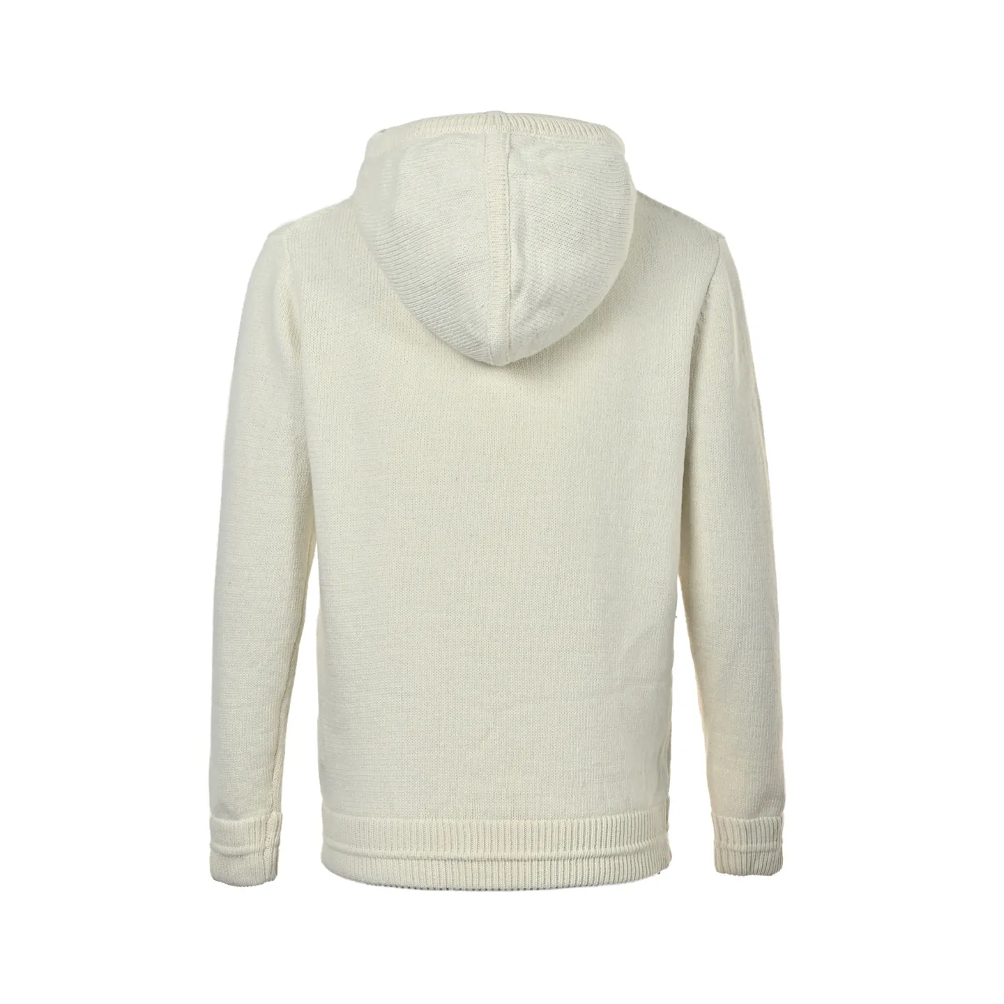 Louis Vuitton/Louis Vuitton embroidered logo knitted hooded sweater